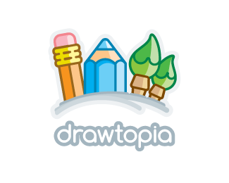 以笔为设计元素的LOGO设计